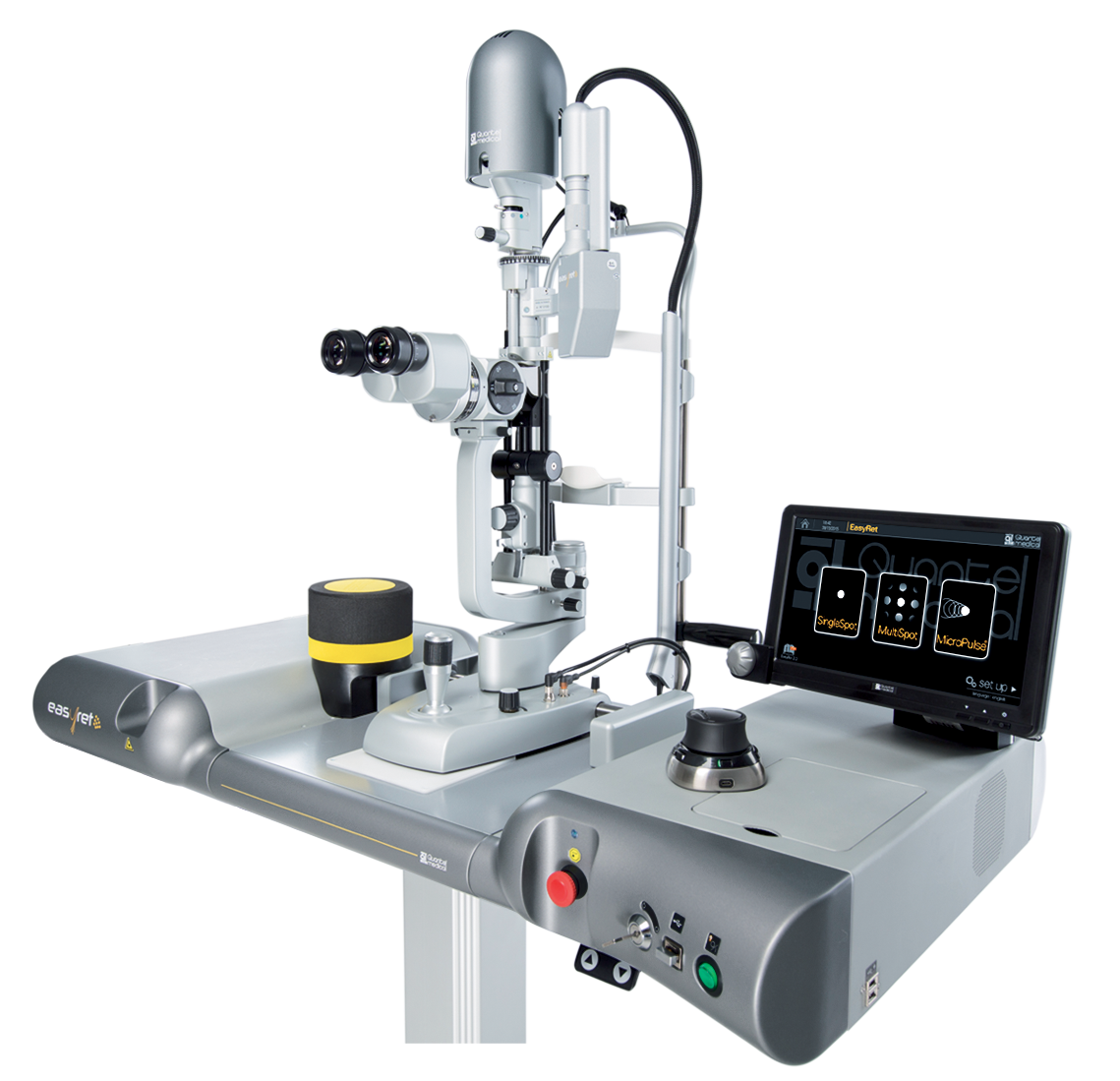 Желтый (577 нм) лазер офтальмологический EasyRet с паттерн-системой